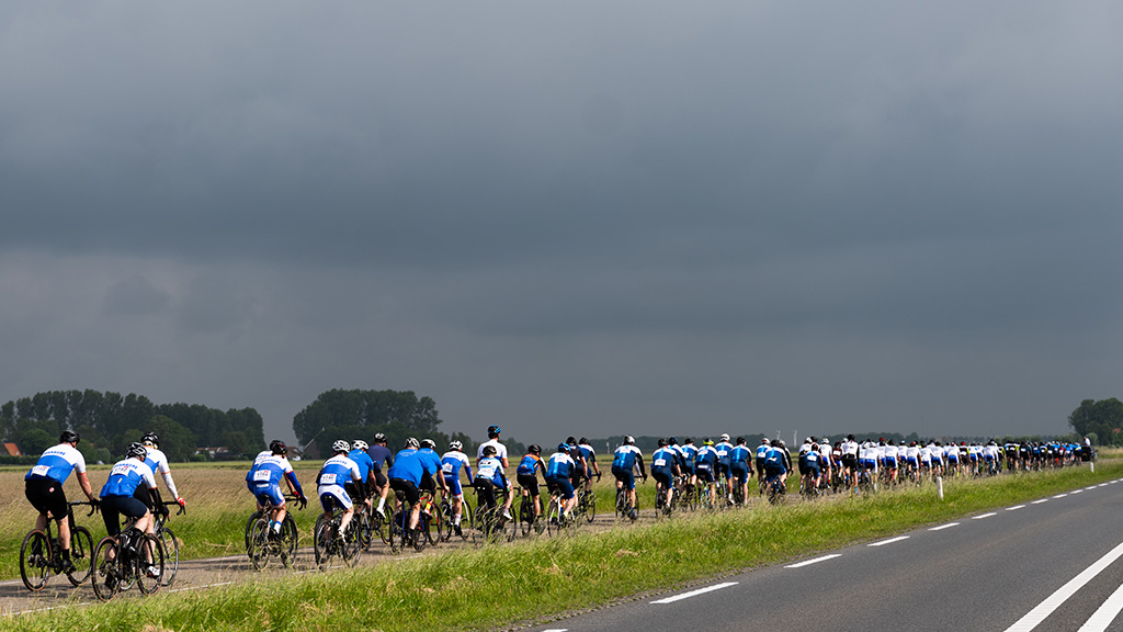 Het weer was niet te warm, niet te koud en meestal droog.